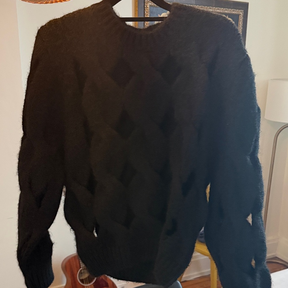 Cynthia Rowley Collection cutout sweater size medium